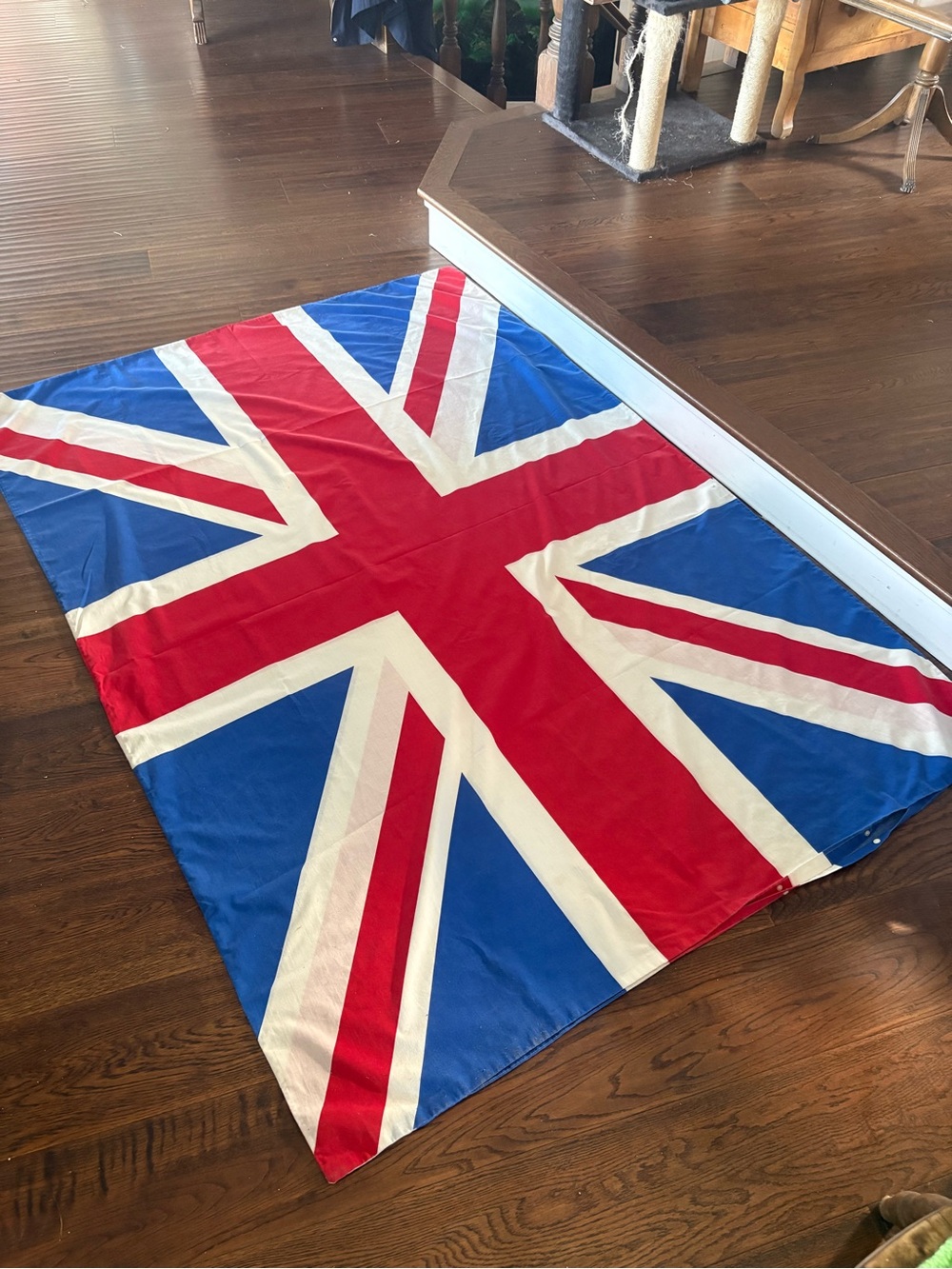 Union Jack flag twin duvet cover